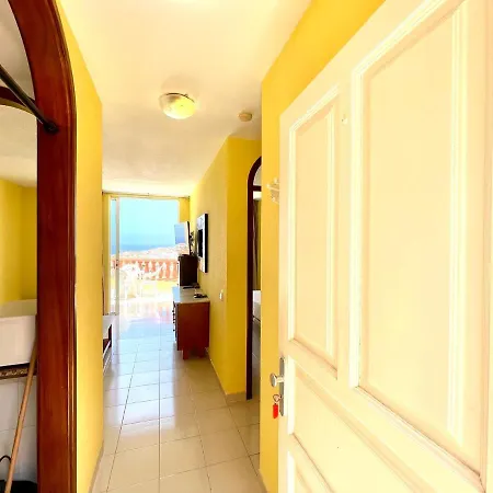 Apartamento Con Wifi Gratis En Recepcion, Piscina Y Increible Vistas, Tenerife Sur *
